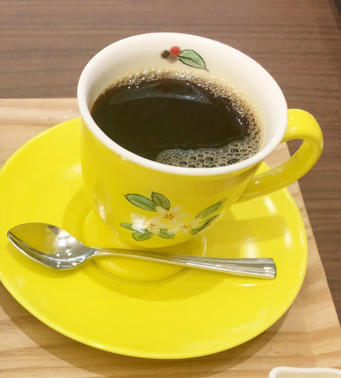 「小川珈琲 イオンレイクタウンmori店」モーニングセットのコーヒー豆
