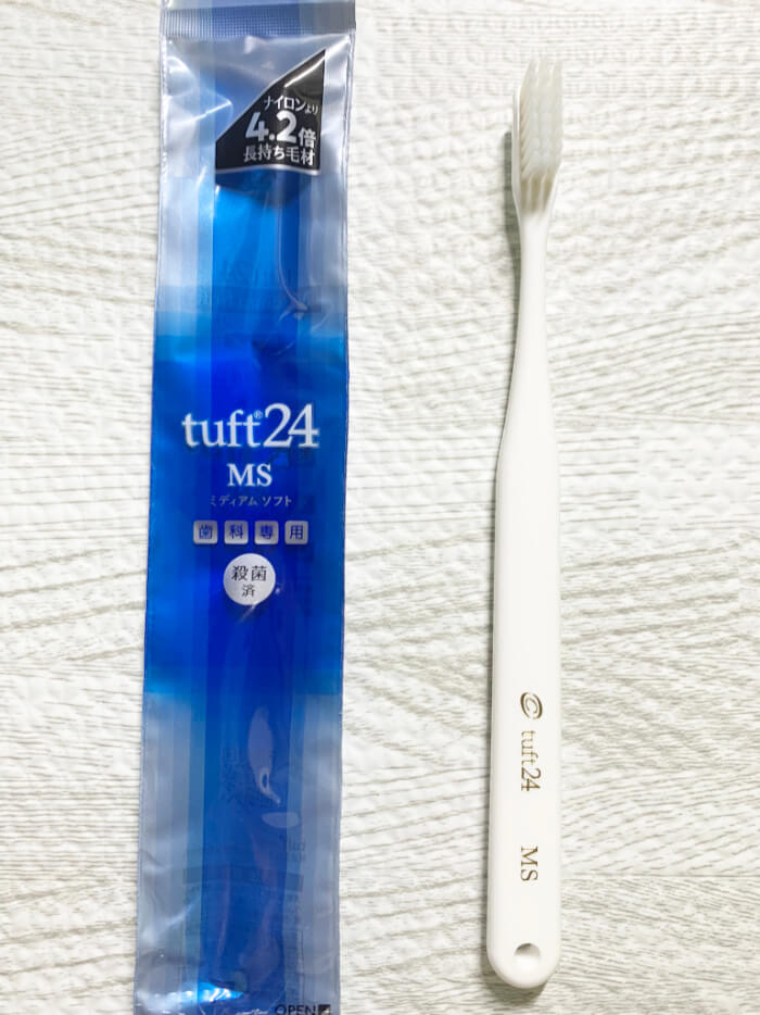 タフト24 歯ブラシ MS（ミディアムソフト）商品写真